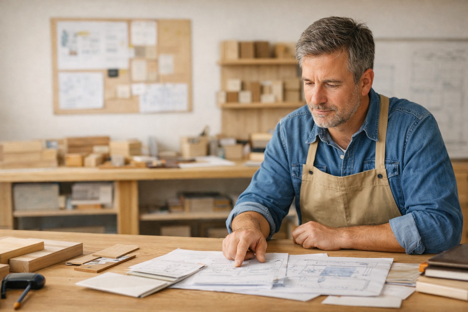 schreiner studiert pläne
